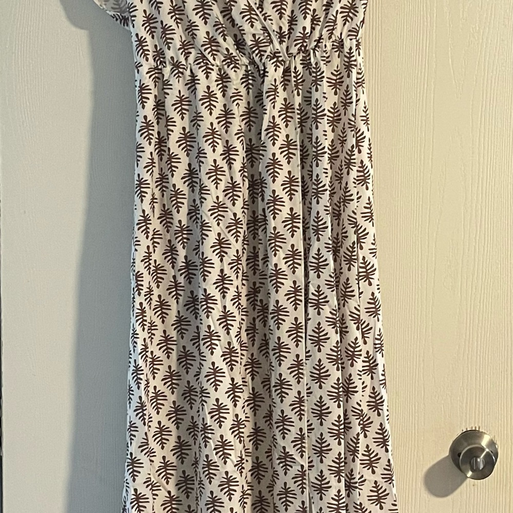 SHEIN Monochrome Patterned Maxi Dress